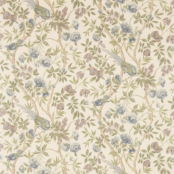 Sanderson Tyg Abbeville Blue/Ivory