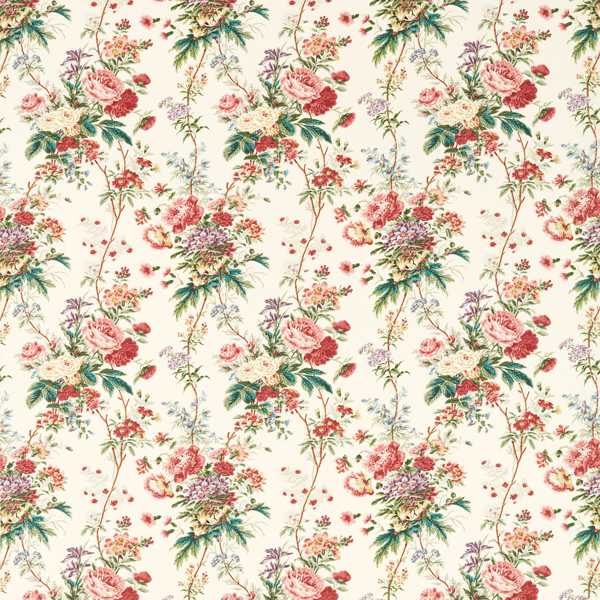 Lakeland Paradis Carmine — Sanderson fabric sample