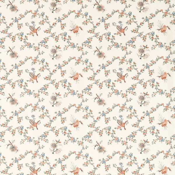 Sanderson Tyg Trelliage Sandstone/Woad