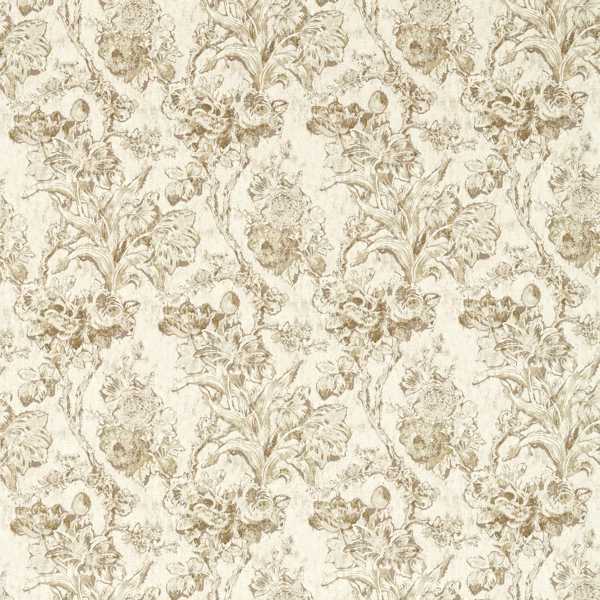 Fringed Tulip Toile Jute — Sanderson stofstaal