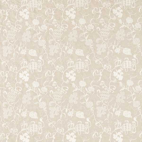 Sanderson Stoff Mydsomer Pickings Linen/Chalk