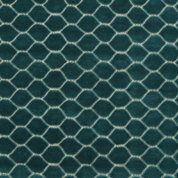 Faraday Velvet Malachite — Sanderson tygprov