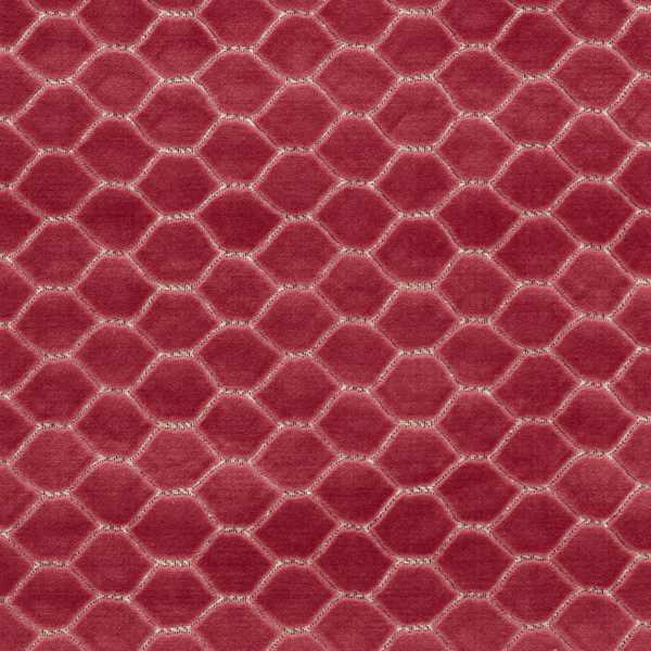 Sanderson Tyg Faraday Velvet Carmine