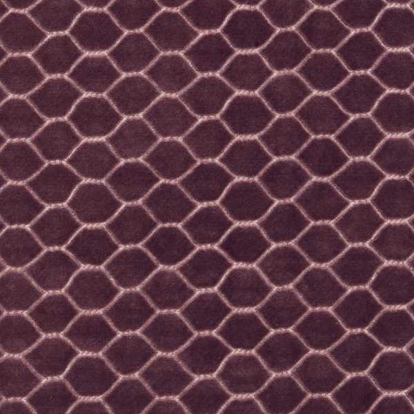 Faraday Velvet Plum — Sanderson tygprov