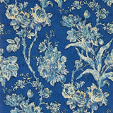 Sanderson Behang Fringed Tulip Toile Smalt