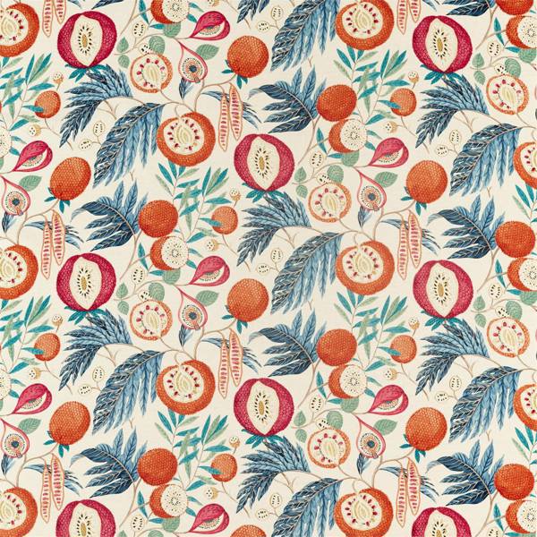 Jackfruit Jackfruit Indigo/Rambutan — Sanderson tygprov