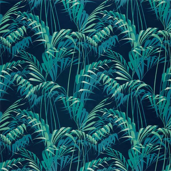 Palm House Ink/Teal — Sanderson stofstaal