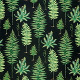 Fernery Botanical Green/Charcoal — Sanderson Stoffmuster