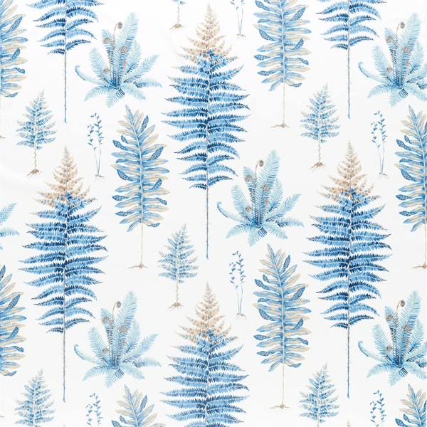 Fernery China Blue — Sanderson Stoffmuster