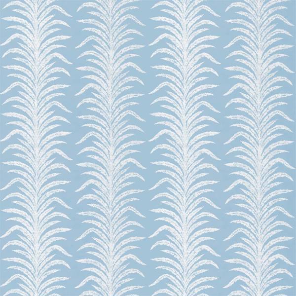 Sanderson Fabric Tree Fern Weave Crusoe Blue