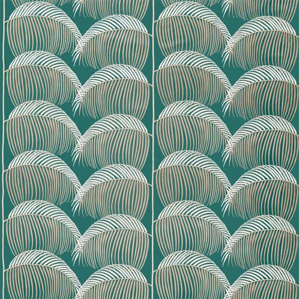 Manila Embroidery Eucalyptus — Sanderson Stoffmuster