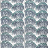 Manila Embroidery Indigo — Sanderson Stoffmuster