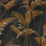 Sanderson Palm House Charcoal/Gold -tapetti