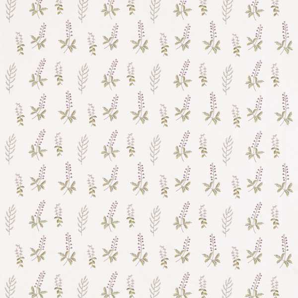 Bilberry Celadon/Fig — Sanderson fabric sample