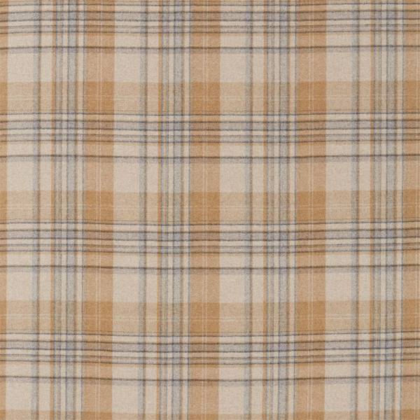 Bryndle Check Honey/Grey — Sanderson -kangasnäyte