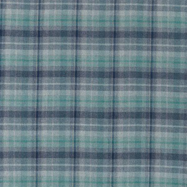 Samphrey Check Chasm/Indigo — Sanderson -kangasnäyte