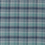 Samphrey Check Chasm/Indigo — Sanderson -kangasnäyte