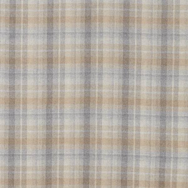 Sanderson Tyg Samphrey Check Silver/Grey