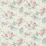Rosamund Cream/Lilac — Sanderson tygprov
