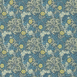 Morris Seaweed Ink Woad — Morris & Co tapetprov