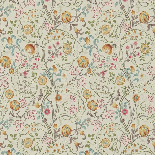 Morris and Co Wallpaper Mary Isobel Russet Taupe