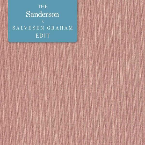 Melford Burgundy — Sanderson fabric sample