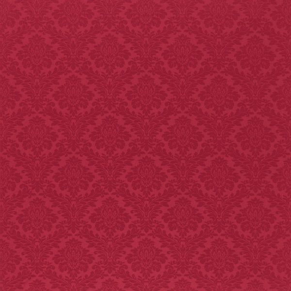 Sanderson Stof Lymington Damask — Lymington Damasks and Stripes Claret
