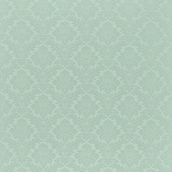 Sanderson Stof Lymington Damask — Lymington Damasks and Stripes Slate Blue