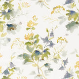 Sanderson Honey Flowers Anise/Slate -kangas
