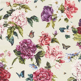 Sanderson Stof Summer Peony Fuchshia/Rose