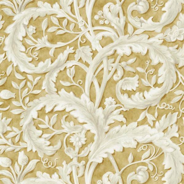 Sanderson Fabric Tilia Lime Gold