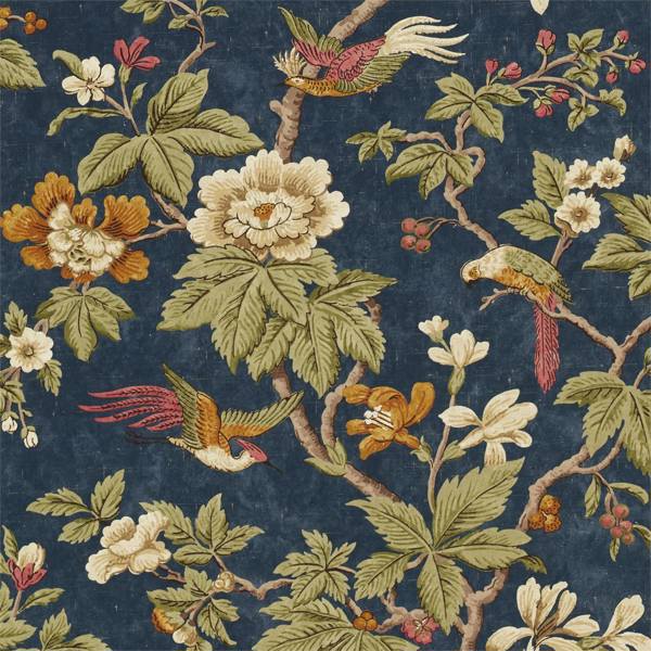 Sanderson Tyg Lophura Navy
