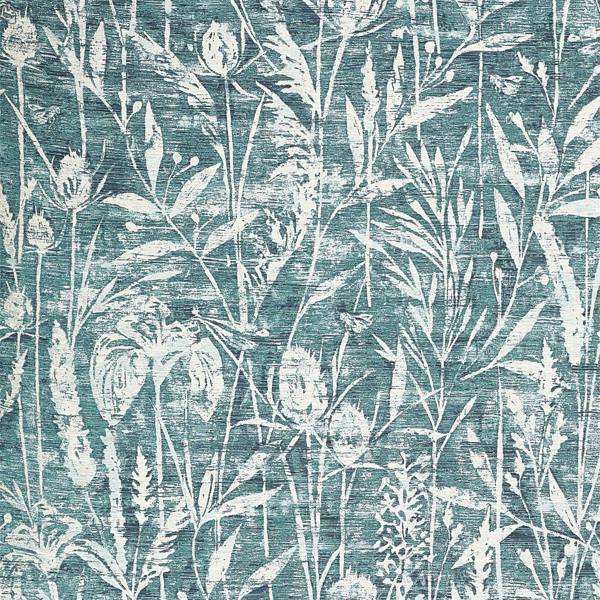 Sanderson Violet Grasses Cobalt -kangas