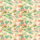 Sanderson Tyg Rose & Peony — Sanderson One Sixty Fabrics Sage/ Coral