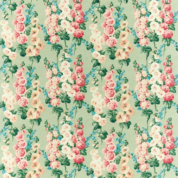 Sanderson Hollyhocks -kangasnäyte