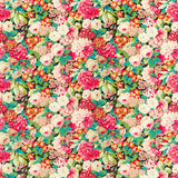 Sanderson Tyg Rose & Peony — Sanderson One Sixty Fabrics Cerise/ Veridian