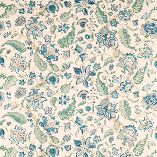 Sanderson Stoff Newnham Courtney — Sanderson One Sixty Fabrics Eucalyptus/Cadet Blue