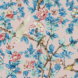Sanderson Behang Caverley Rose/French Blue