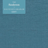 Sanderson Stof Rue Linen Petrol