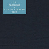 Rue Linen Midnight — Sanderson -kangasnäyte