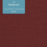 Rue Linen Wine — Sanderson -kangasnäyte