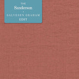 Rue Linen Henna — Sanderson -kangasnäyte