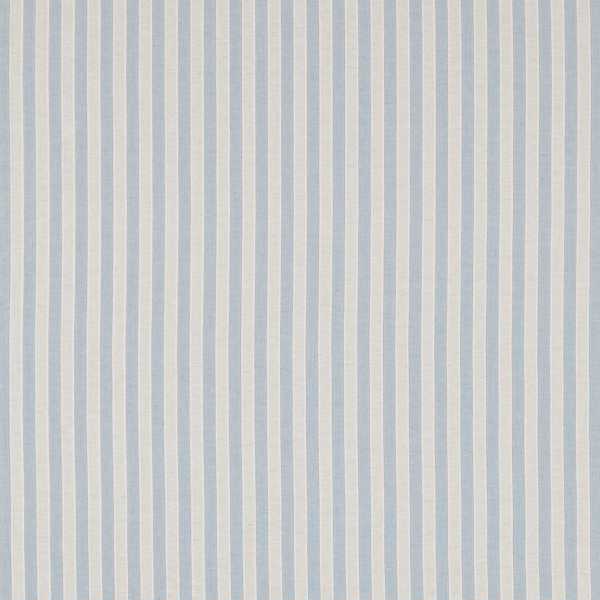 Sorilla Stripe Delft/Linen — Sanderson tygprov