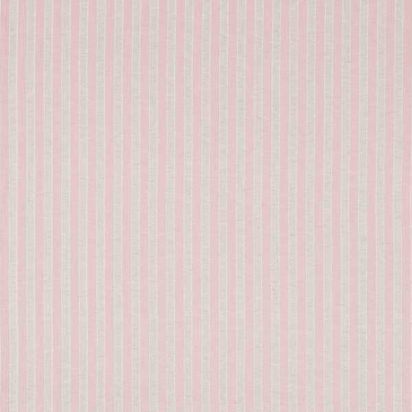 Sorilla Stripe Shell Pink Linen — Sanderson tygprov