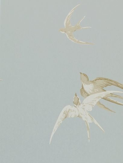 Swallows Silver — Sanderson tapetprov