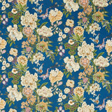 Emperor Peony Herbal Blue /Amber — Sanderson -kangasnäyte