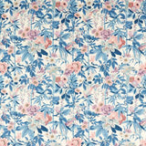 Bamboo & Bird China Blue /Lotus Pink — Sanderson -kangasnäyte