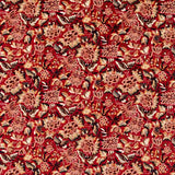 Amara Butterfly Cinnabar/Ink Black — Sanderson tygprov