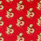 Sanderson Water Dragon Cinnabar Red -kangas