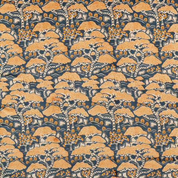 Bonsai & Gingko Midnight/Orange — Sanderson -kangasnäyte